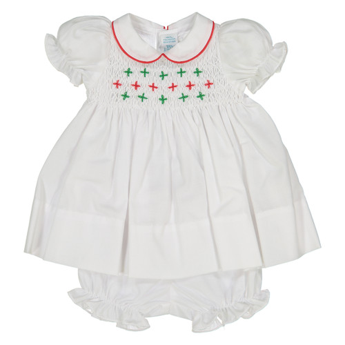 Holiday Doll Dress from Feltman Brothers