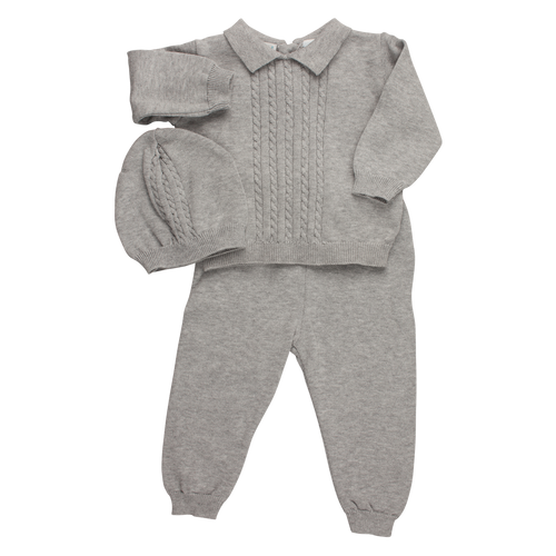 Knitted Outfit for Newborn Baby Boy | Knitted newborn coming home ...