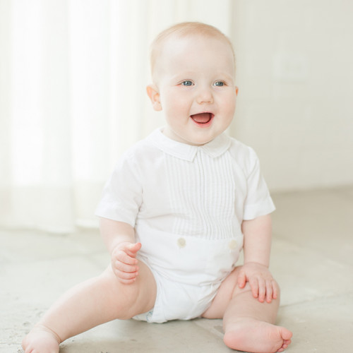 Baby Boy and Toddler White Outfit | Feltman Brothers
