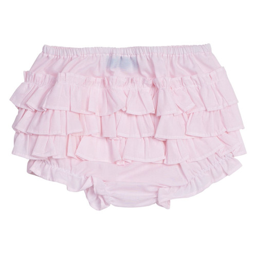  City Threads Baby Girls Ruffled Diaper Covers Bloomers Soft  Cotton Fashionable Cute SPD Sensory Sensity Clothing Crayon Blue