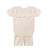 Girls Pointelle Jacquard Knit Set