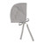 Soft Grey Classic Knit Bonnet by Feltman Brothers Soft Grey Classic Knit Bonnet by Feltman Brothers