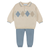 Boys Collared Argyle Knit Set