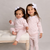 Girls Peter Pan Diamond Knit Set
