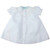 Girls White Embroidered Lacy Yoke Daygown