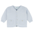 Button Pocket Knit Cardigan Blue