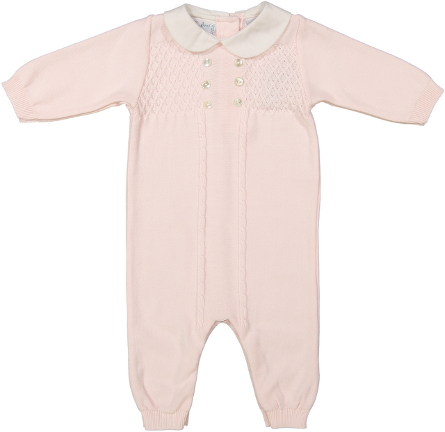 Diamond Lattice Knit Longall I Newborn Baby Clothes | Feltman Brothers