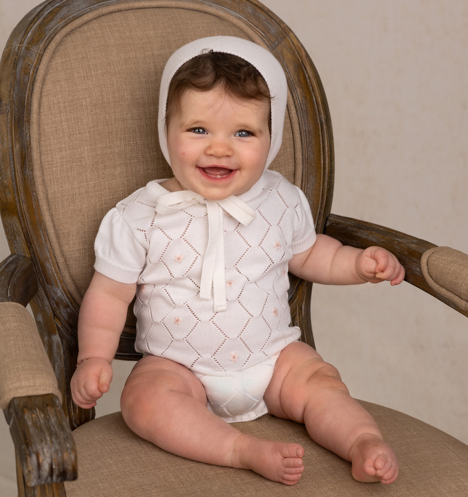 Feltman Brothers Baby Girls Vintage Wedding Bubble - Ivory