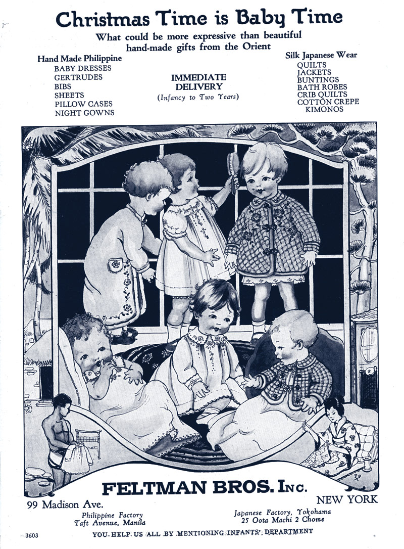 The company capitalized on holiday sales in this 1930s ad