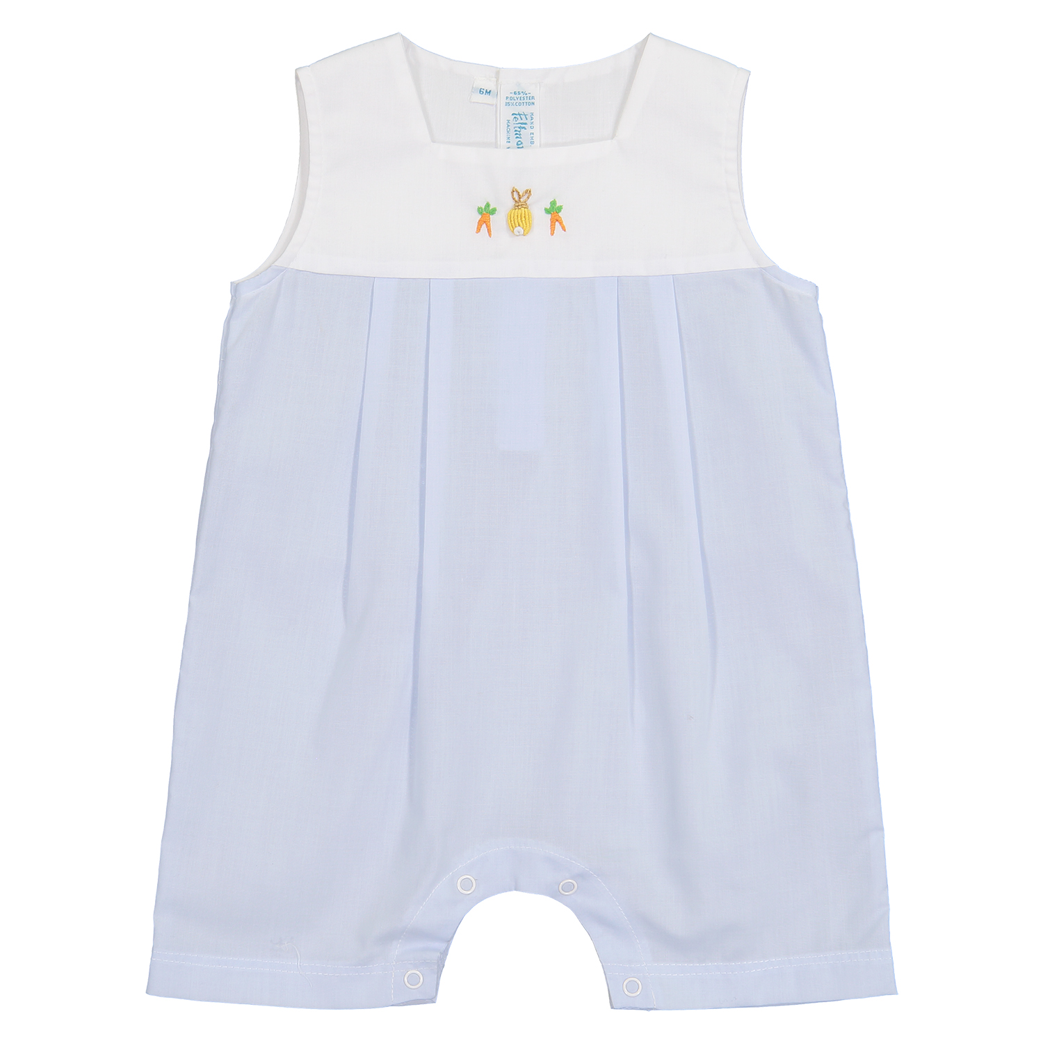 Baby Boy Smocked Easter Outfit Bunny Shortall