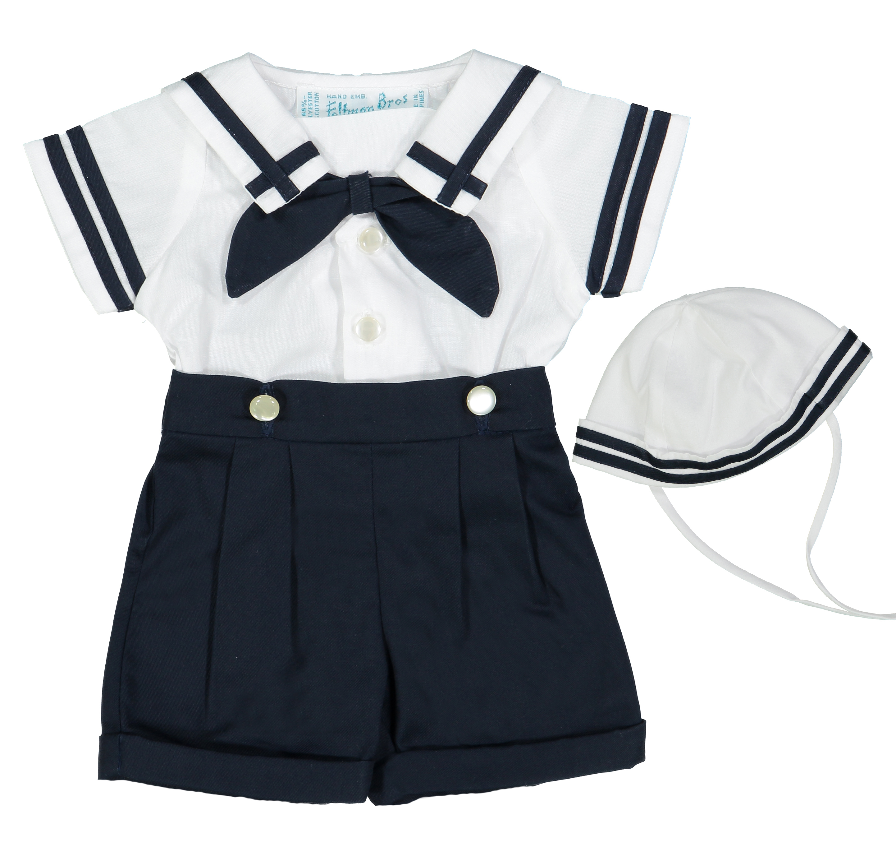 Doll Sailor Bobby Suit With Hat 