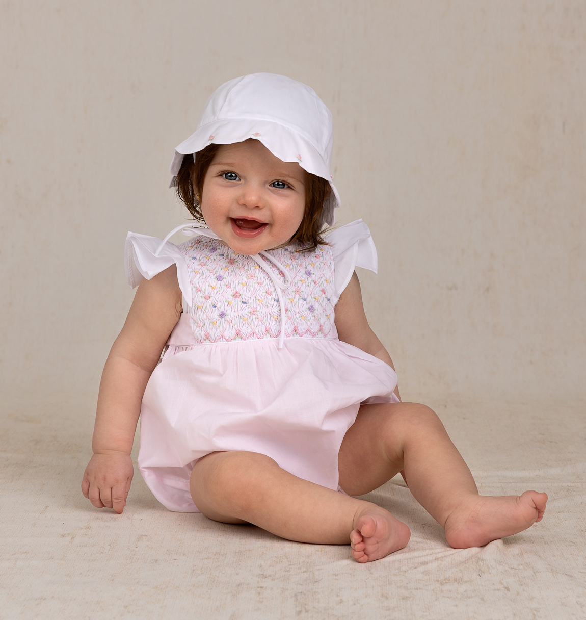 Katie SLITS BABY hat ホワイト SLITS BABY baby hat – Katie Tokyo
