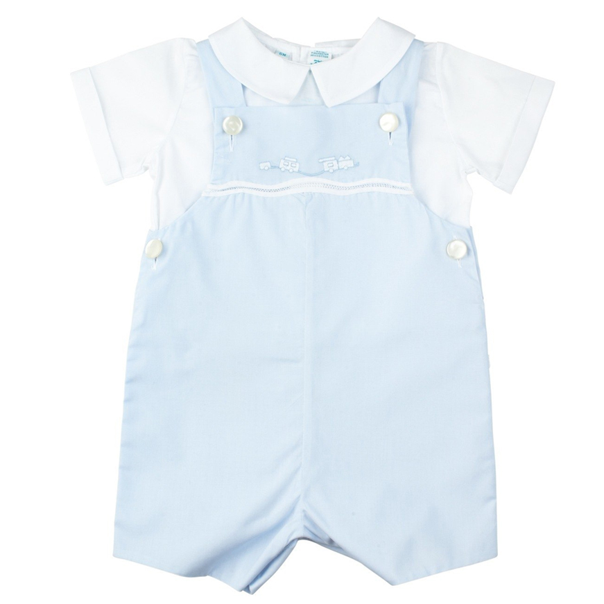 Baby Boy Blue and White Outfit Newborn Blue Outfit Feltman