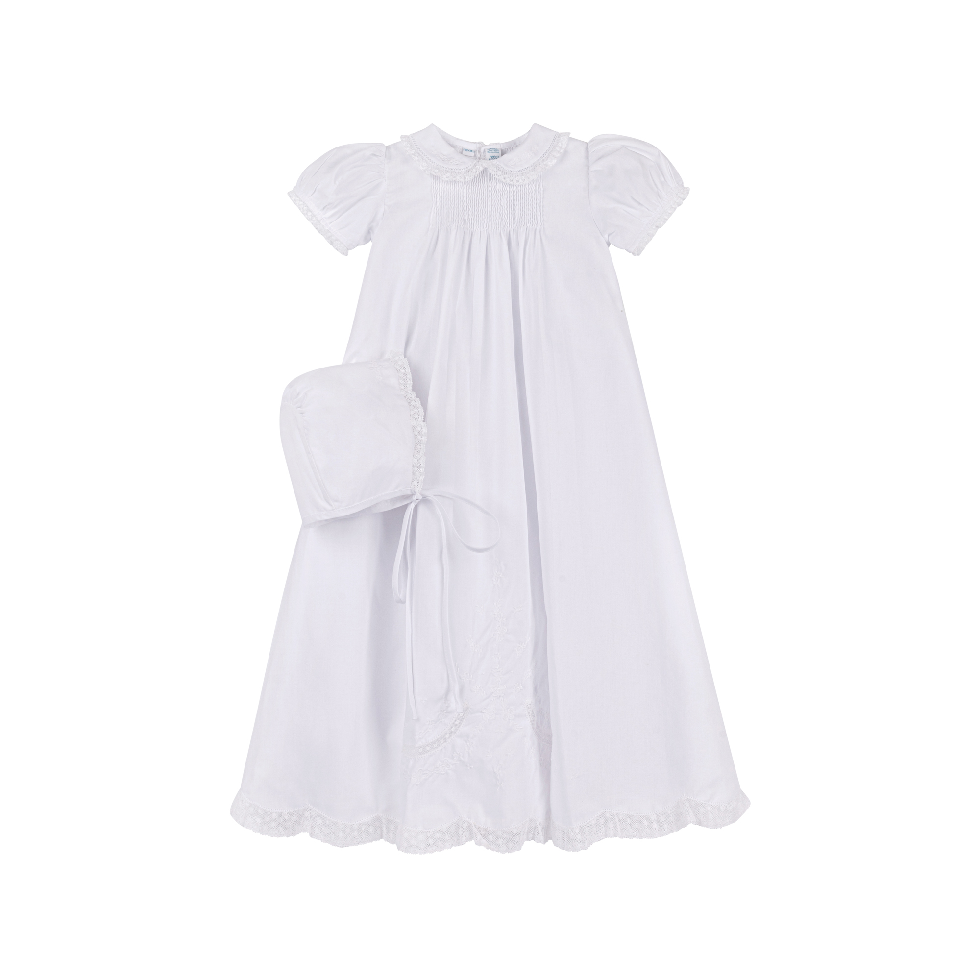 Girls Ruffle Lace Collar Special Occasion Gown Set | Feltman Brothers 