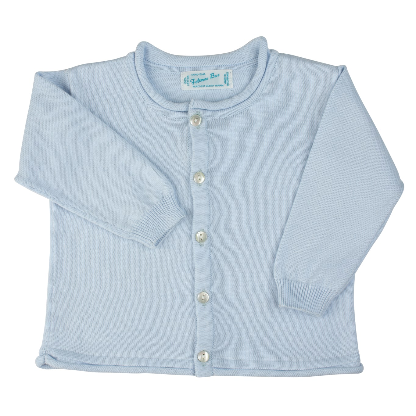 トップス SHEER ROLLED EDGE KNIT CARDIGAN Rolled Edge Knit Cardigan | Feltman Brothers