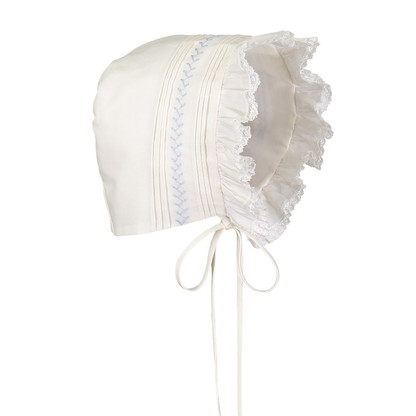 Vintage Antique Bonnet Embroidered Bonnet Net Women's Cap - Etsy