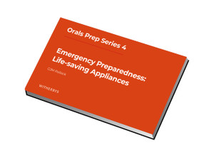 Orals Prep Series 4 - Emergency Preparedness: Life-saving Appliances Orals Prep Series 4 - Emergency Preparedness: Life-saving Appliances