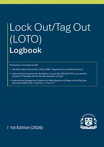 Lock Out/Tag Out (LOTO) Logbook - 1st Edition (2026)
