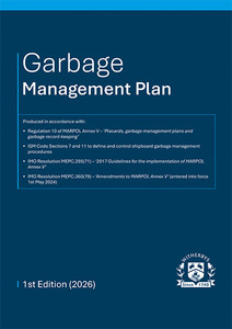 Garbage Management Plan - 1st Edition (2026)