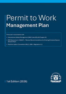 Permit to Work Management Plan - 1st Edition (2026)