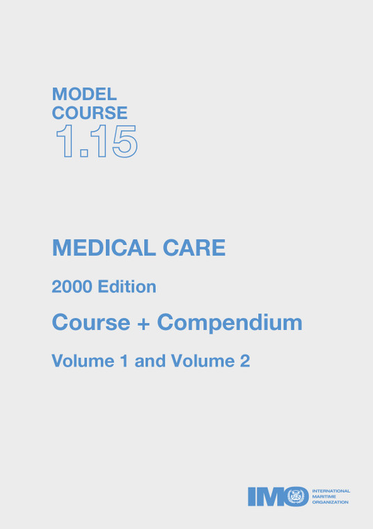 Medical Care - Model Course 1.15: Course and Compendium