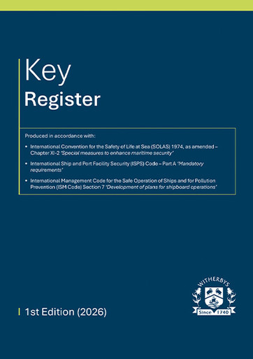 Key Register - 1st Edition (2026) - Witherbys