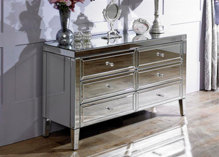 Valencia Mirror 6 Drawer Chest