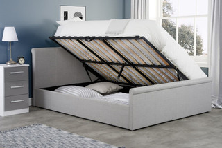 Stratus Modern Sleek Ottoman Storage Bed