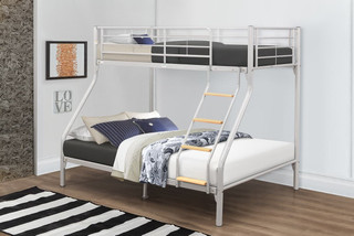 Nexus Triple Sleeper Bunk Bed - Steel