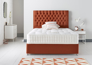 Swinton Divan Bed with Cashmere Infused Seasonal 2000 Pocket Sprung Turnable Mattress, Free Installation