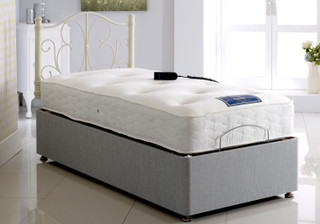 Mobility Assistance Electronic Bed - Five Independent Movements - 1000 Pocket Sprung Mattress with Luxury Memory Foam Support