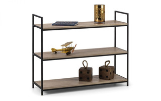 Tribeca Low Bookcase - Sonoma Oak