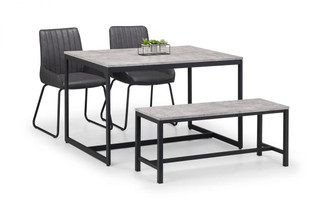 Staten Bench & Soho Dining Set