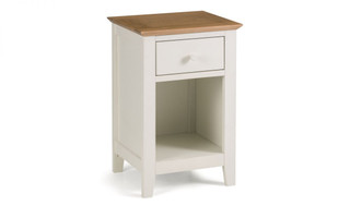 Salerno 2-Tone 1 Drawer Bedside