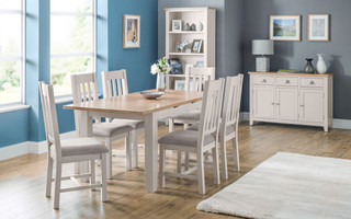 Richmond Dining Set - Elephant Grey