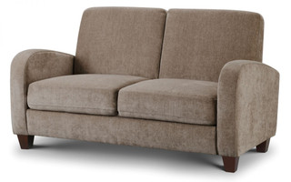 Vivo 2 Seater Sofa in Mink Chenille