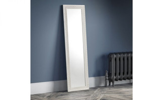 Allegro White Dress Mirror