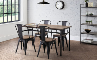 Carnegie Dining Table & 4 Grafton Chairs