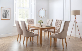 Cotswold Dining Table & 6 Loire Chairs