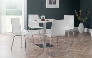 Pisa White & Mandy White Dining Set