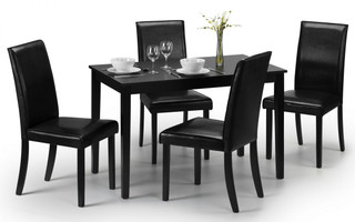 Hudson Black Dining Set