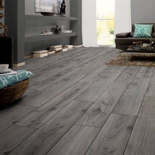 Millenium Grey 7mm laminate flooring, free underlay & beading