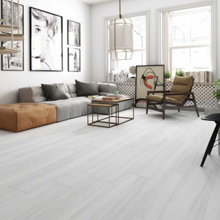 Room Deals - Trend White 7mm laminate flooring, free underlay & free beading