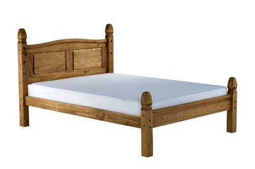 Corona Mexicana Solid Pine Low Foot End Bed