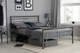 Montana Electroplated Chrome & Nickel Metallic Bed