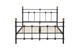 Atlas Classic Metallic Bed Frame - Black