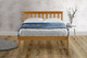 Denver Traditional Heritage Shaker Solid Wood Bed - Pine