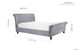 Opulence Luxurious Rolltop Bed - Grey