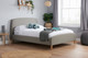 Quebec Gentle Contemporary Bed - Grey