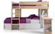 Eclipse Bunkbed - Oak/White